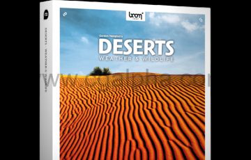 【boomlibrary】155个沙漠–天气与野生动物自然氛围环绕声无损音效