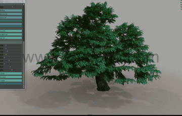 maya插件-动画树制作插件Easy Treez 2.0 For 2015-2020+使用教程
