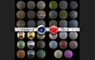ArtStation Marketplace – Redshift Rustic Material Pack 99
