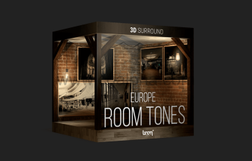 【boomlibrary】119个欧洲房间色调生活室内房间氛围环境立体无损音效