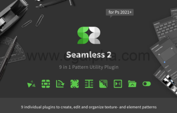 PS插件-无缝插件 Seamless 2无缝程序插件