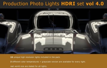 ArtStation – Photo Studio Light Plates HDRI vol 4.0