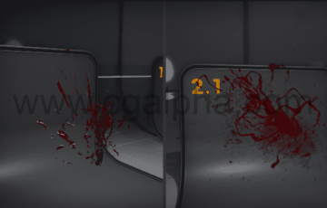 【UE4】血液视觉特效包FXVille Blood VFX Pack-Niagara