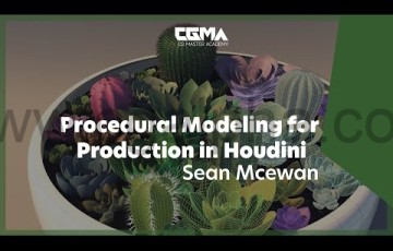 【中文字幕】Houdini教程 – 大师级程序化建模工作流程
