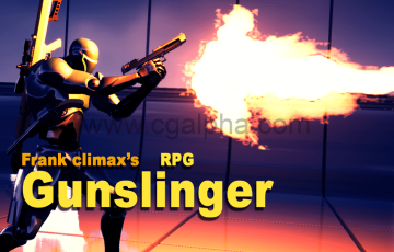【UE4】弗兰克 RPG 枪手动作包 Frank RPG Gunslinger
