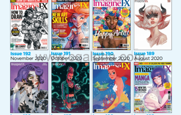 ImagineFX科幻数字艺术杂志 2017-2021年 PDF合集