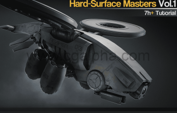 【中文字幕】Modo – 无人机硬表面建模 HardSurface Masters Vol.1