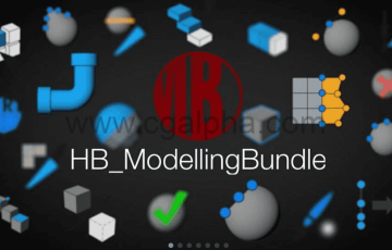 C4D插件 – 程序建模脚本工具包 HB ModellingBundle + 使用教程