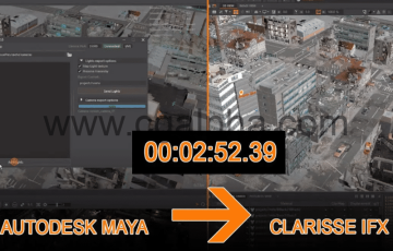 Maya插件 – Maya和Clarisse桥接插件 Maya Clarisse Bridge