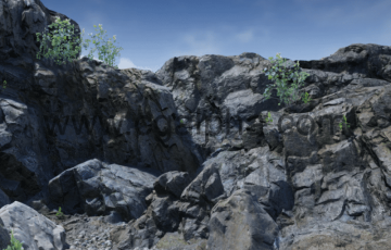 【UE4】写实岩石资产 Realistic Rocks