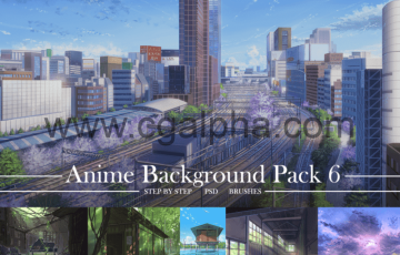 PS – 动漫背景包 Anime Background Pack 6