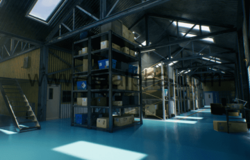 【UE4】模块化仓库 Modular Warehouse