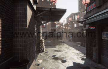 Unity – 模块化城市小巷包 Modular City Alley Pack