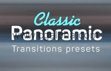 PR预设 – 经典全景滑动无缝转场预设 Classic Panoramic Transitions Presets