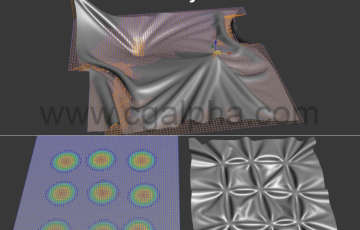 3DMax插件 – 布料模拟插件 Clothify Pro