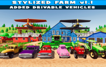【UE4】风格化农场 Stylized Farm Village