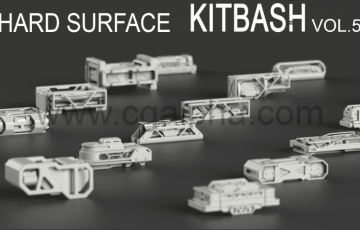 模型资产 – 硬表面模型资产 Hard Surface KitBash