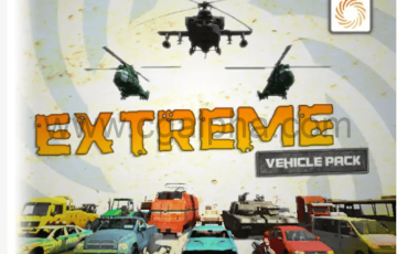 Unity – 交通汽车模型包 Extreme Vehicle Pack
