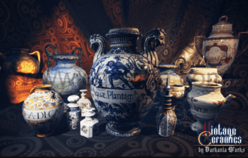 【UE4】中世纪陶瓷 Vintage Ceramics