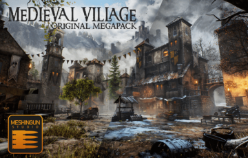 【UE4】中世纪村庄 Medieval Village