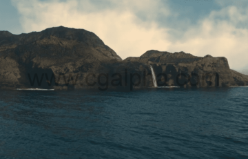 【中文字幕】Houdini教程 – 复杂环境场景创建 The Faroe Islands in Houdini