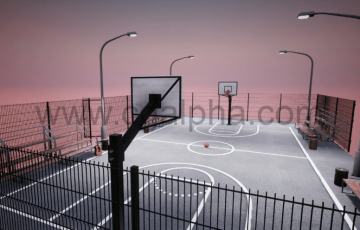 【UE4/5】篮球场场景 Basketball court
