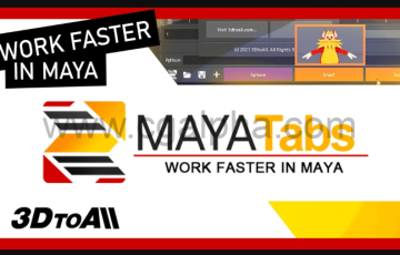 Maya插件 – Maya标签页插件 MayaTabs