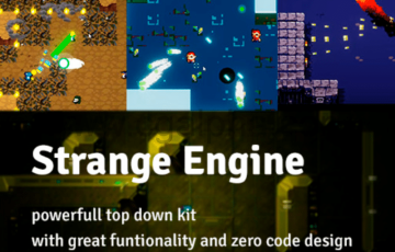 Unity – 2D游戏开发插件包 Strange Engine 2D Top Down Kit