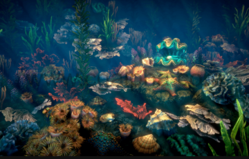 【UE4/5】珊瑚贝壳游戏资产 Corals 2