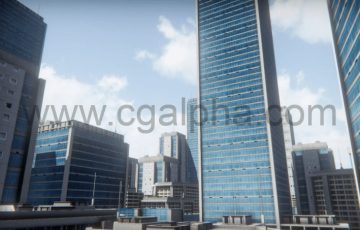 Unity – 城市天际线3D模型 City Skyline