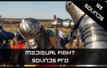【UE4/5】中世纪战争刀剑音效 Medieval Fight Sounds Pro – Sword Sounds – Remastered