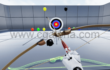 【UE5】VR射箭游戏蓝图 VR_Archery