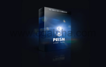 【视频素材】123个科幻史诗电影镜头变形散光效动画 PRISM Light Pack