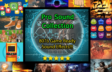【UE4】游戏环境音效 Pro Sound Collection