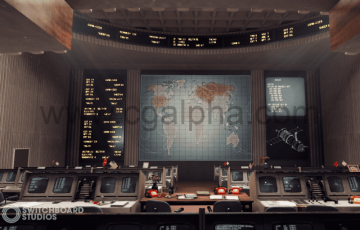 【UE4/5】航天发射指挥中心 Space Launch Ground Control Command Center