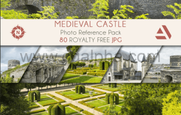 中世纪城堡照片参考包 Photo Reference Pack Castle Volume