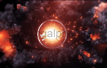 AE脚本 – logo片头动画 Fire Logo Impact