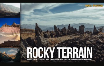 1000 张岩石地形参考图 1000+ Rocky Terrain Reference Pictures