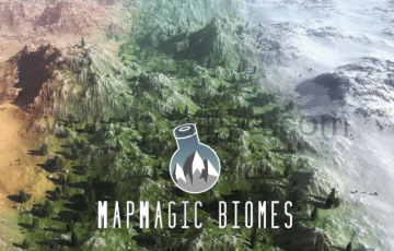 Unity插件 – 生物群落和功能 MapMagic 2 Biomes and Functions
