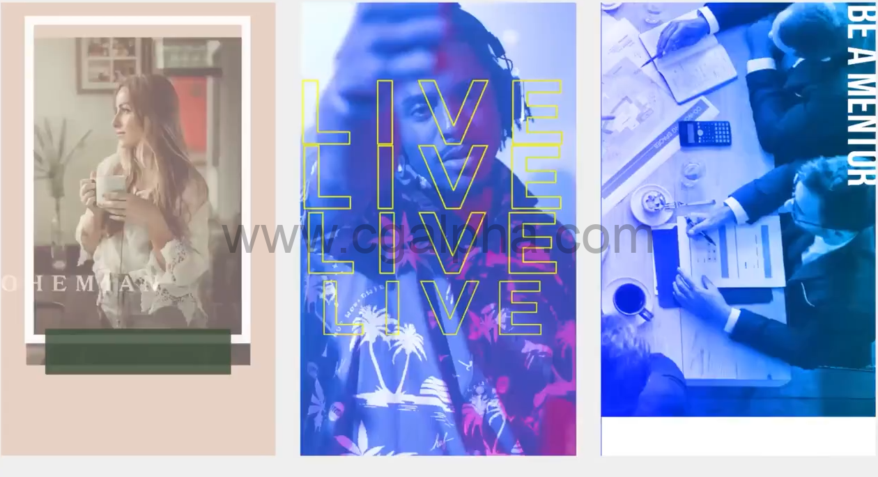 PR预设-180组竖屏社交媒体时尚生活旅游体育信息视频包装