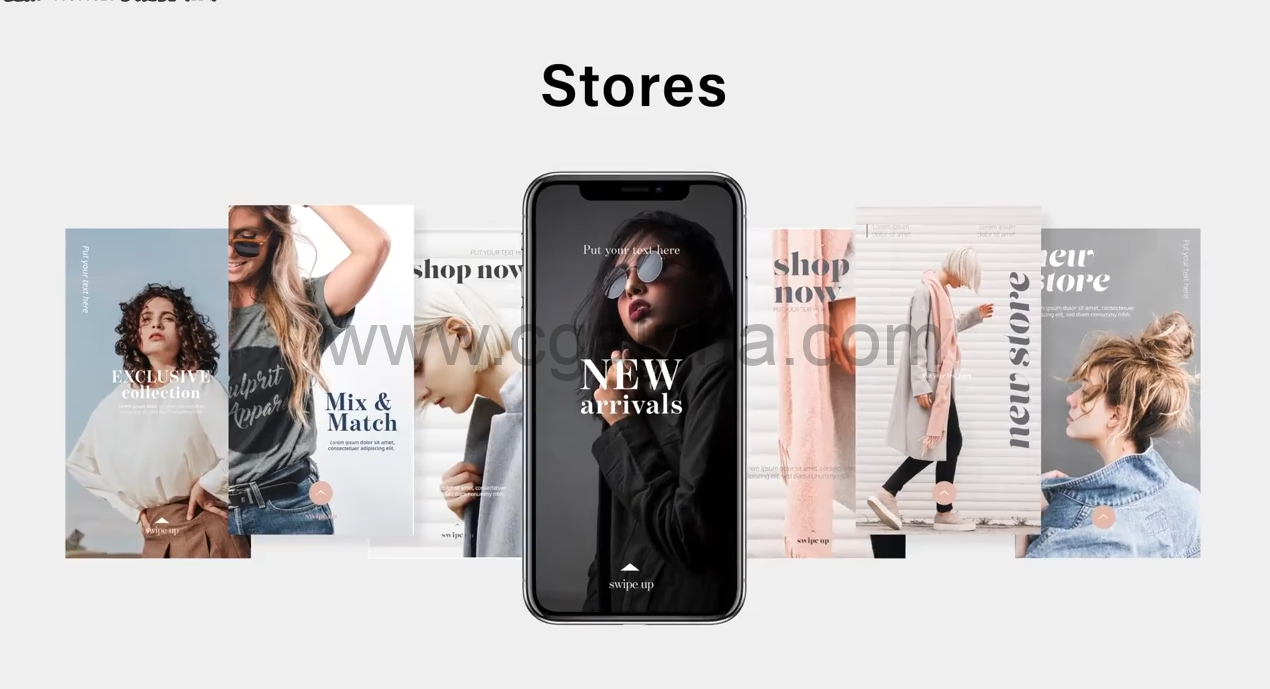 PR预设-180组竖屏社交媒体时尚生活旅游体育信息视频包装