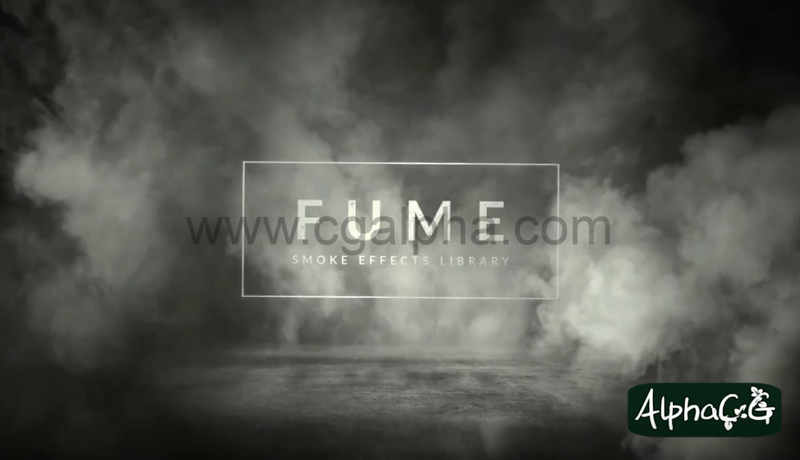 【视频素材】180组4K烟囱烟雾环绕飘动高清特效合成视频素材