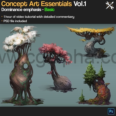 Gumroad – JROTools提供的Concept Art Essentials Vol.1