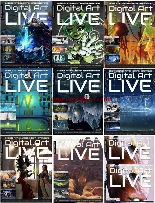 Digital Art Live – 2019年全年发行