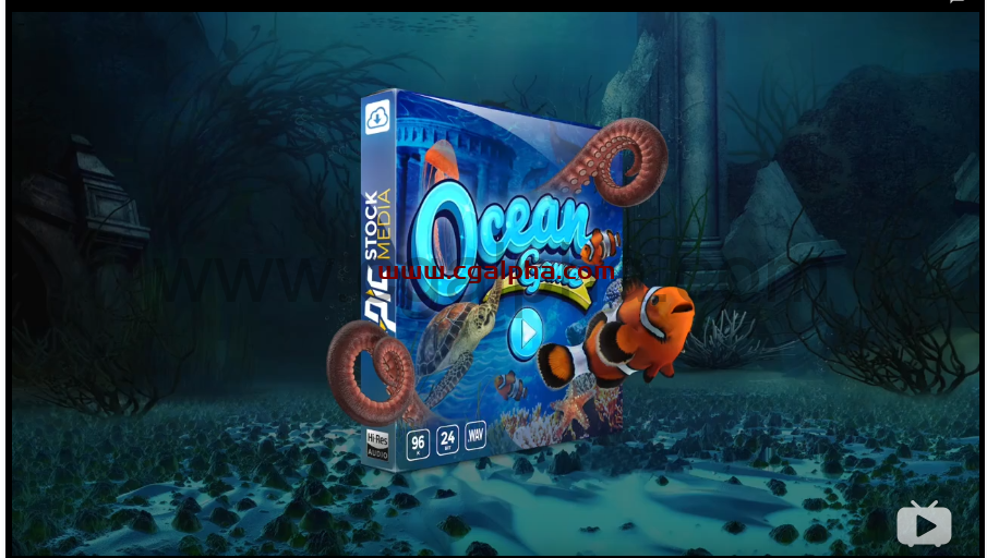 【音效素材】542个海底环境冒险探索用户菜单UI物品动效游戏音效