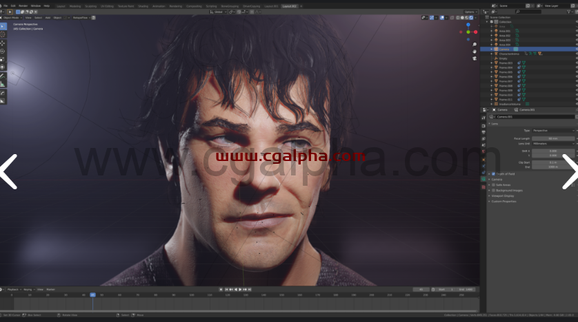 Blender 教程Tutorial_ Face Rig in Blender Preview