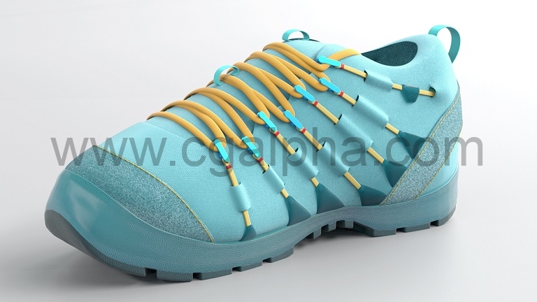 【中文字幕】Modo鞋子建模教程modo产品可视化：鞋子建模