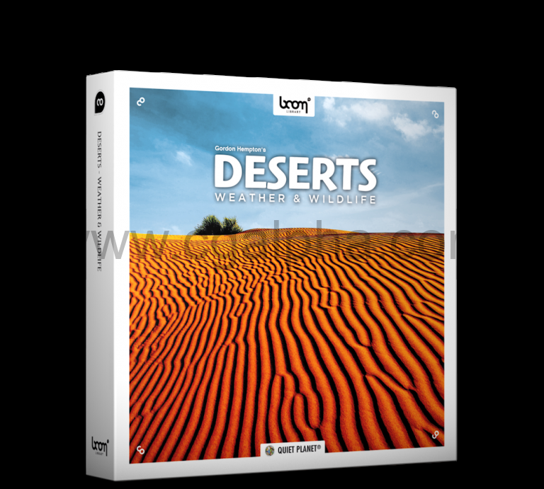 【boomlibrary】155个沙漠–天气与野生动物自然氛围环绕声无损音效