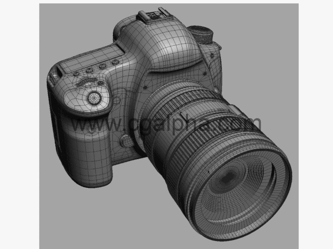 模型资产 – 佳能相机 canon5Dmark3