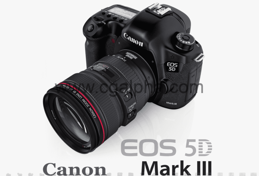 模型资产 – 佳能相机 canon5Dmark3